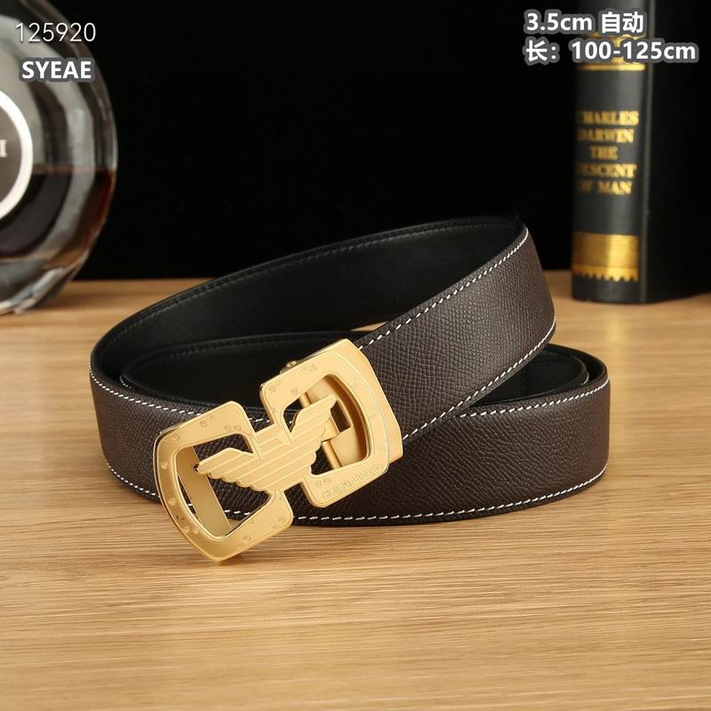 Armani belt 35mmX100-125cm 8L (52)