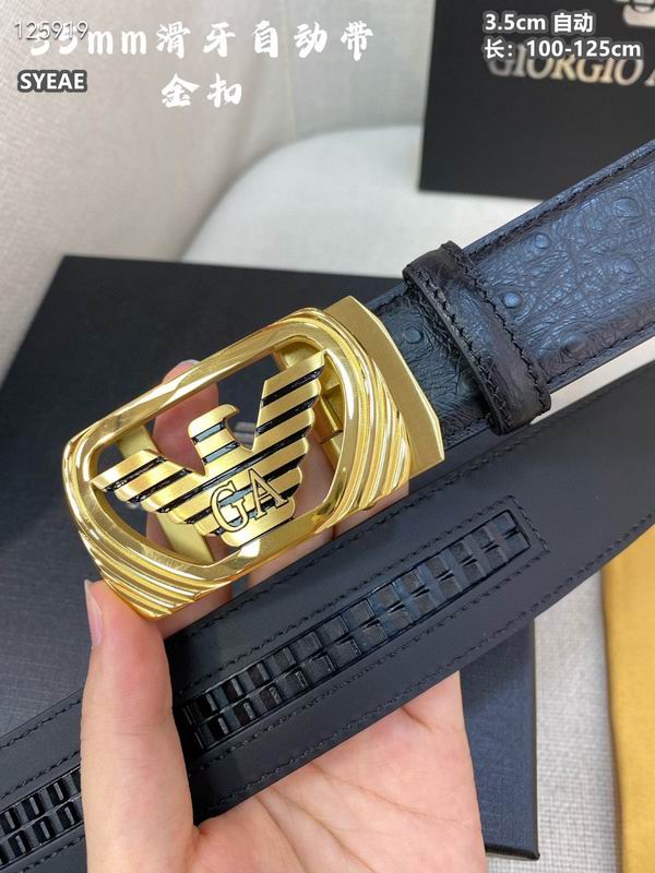 Armani belt 35mmX100-125cm 8L (60)