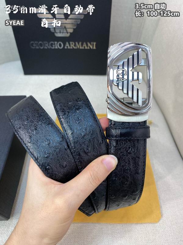 Armani belt 35mmX100-125cm 8L (63)