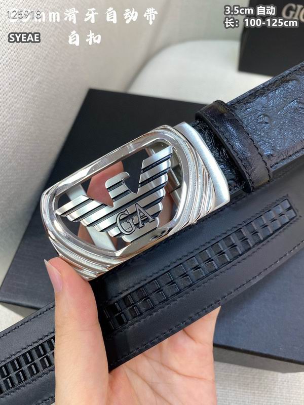 Armani belt 35mmX100-125cm 8L (64)