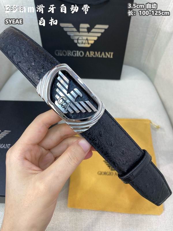 Armani belt 35mmX100-125cm 8L (65)