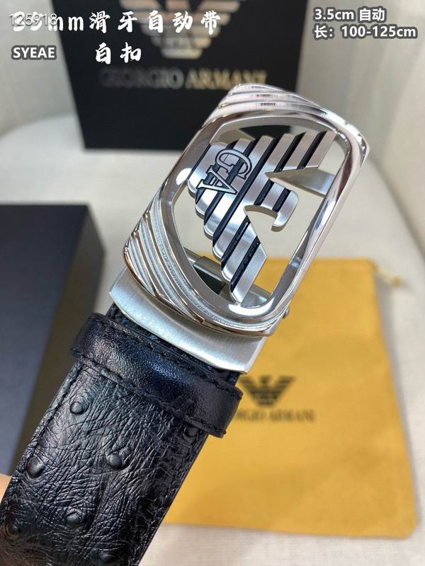 Armani belt 35mmX100-125cm 8L (66)