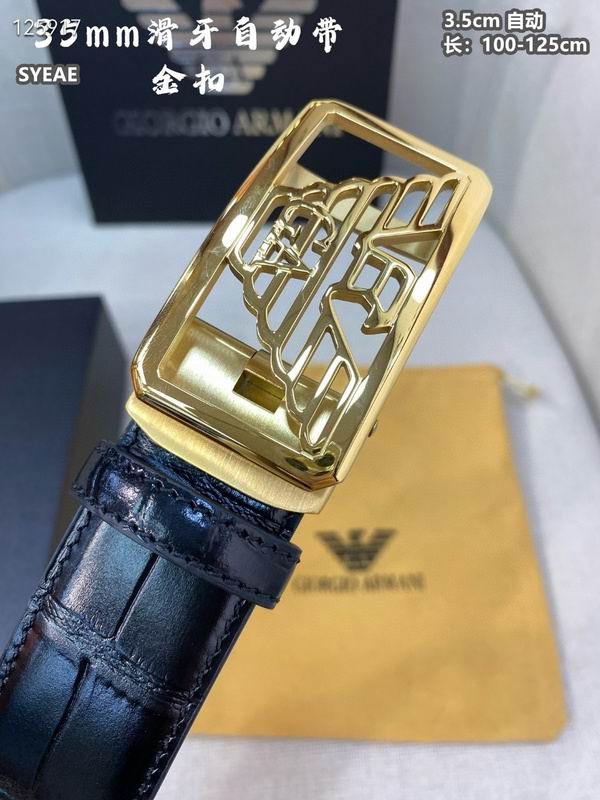 Armani belt 35mmX100-125cm 8L (70)