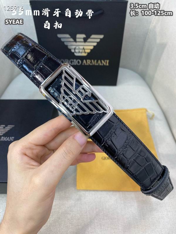 Armani belt 35mmX100-125cm 8L (73)