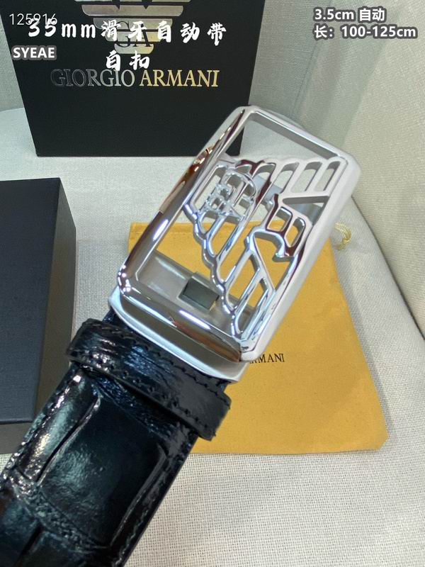 Armani belt 35mmX100-125cm 8L (74)