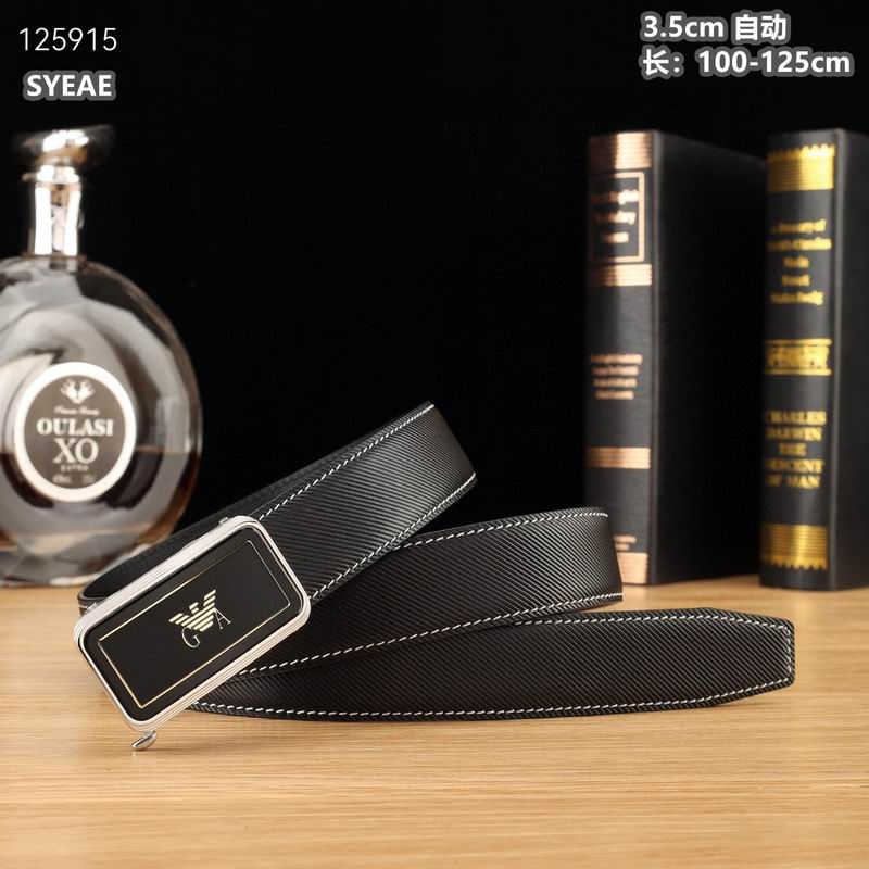 Armani belt 35mmX100-125cm 8L (78)