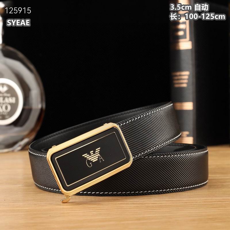 Armani belt 35mmX100-125cm 8L (81)