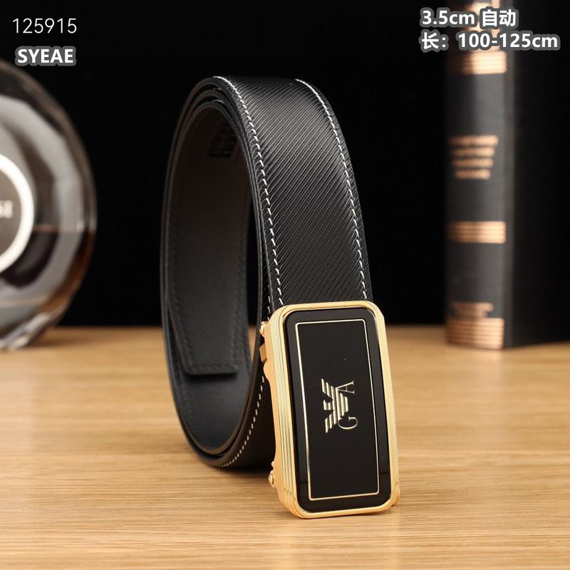 Armani belt 35mmX100-125cm 8L (82)