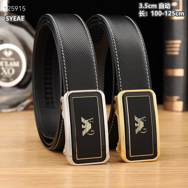 Armani belt 35mmX100-125cm 8L (83)