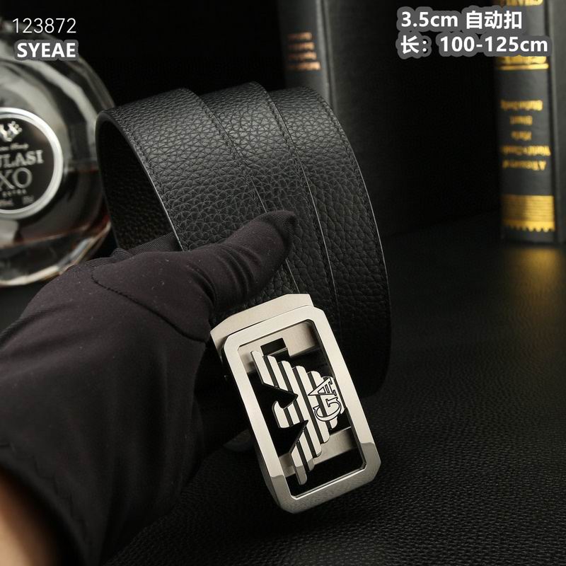 Armani belt 35mmX100-125cm 8L (89)