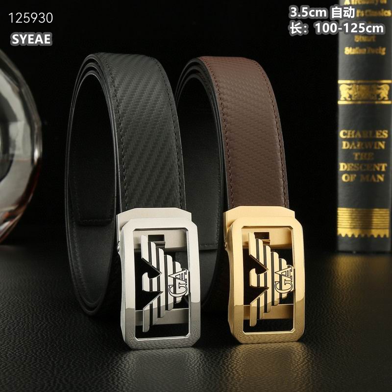 Armani belt 35mmX100-125cm 8L (9)