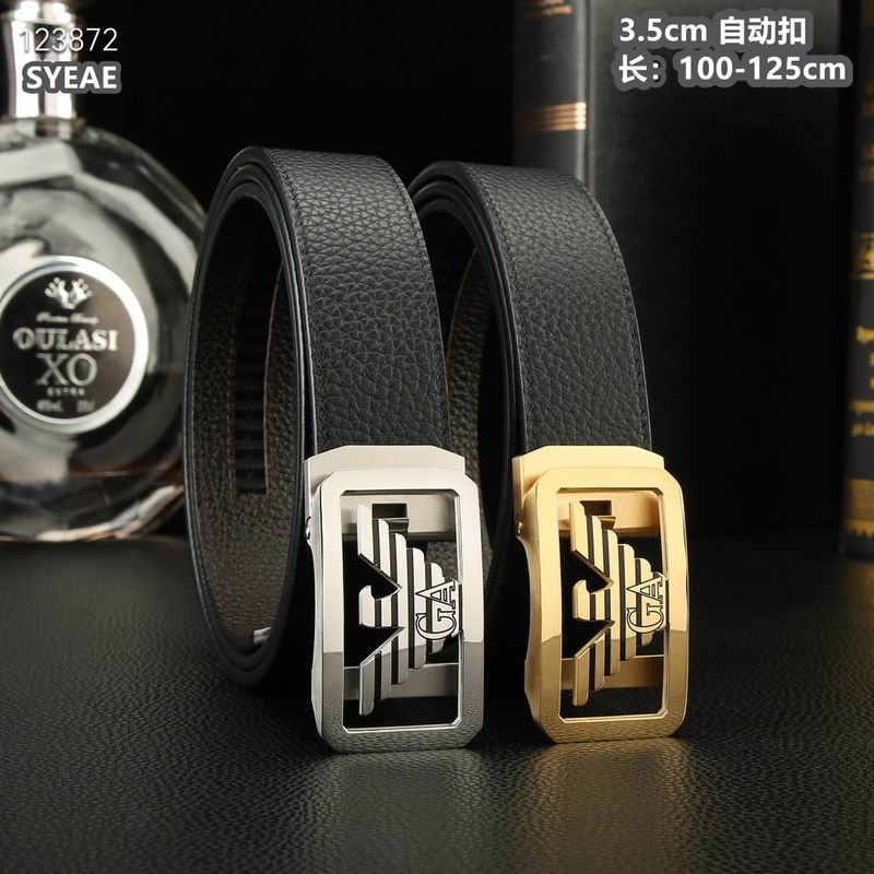 Armani belt 35mmX100-125cm 8L (92)