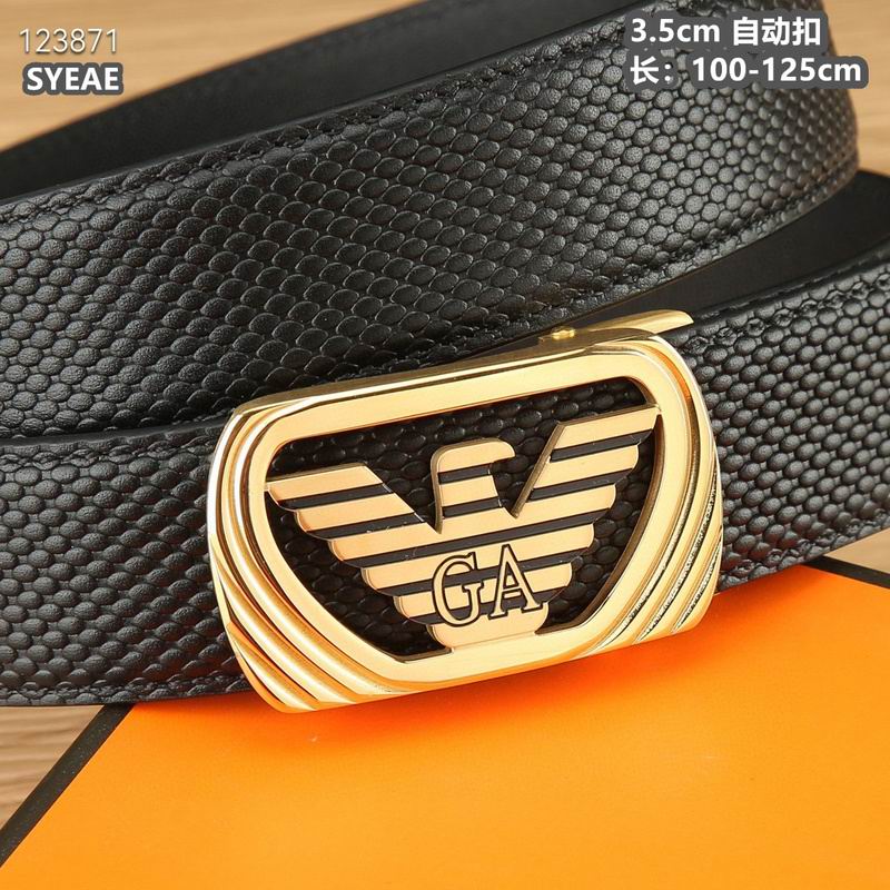 Armani belt 35mmX100-125cm 8L (93)