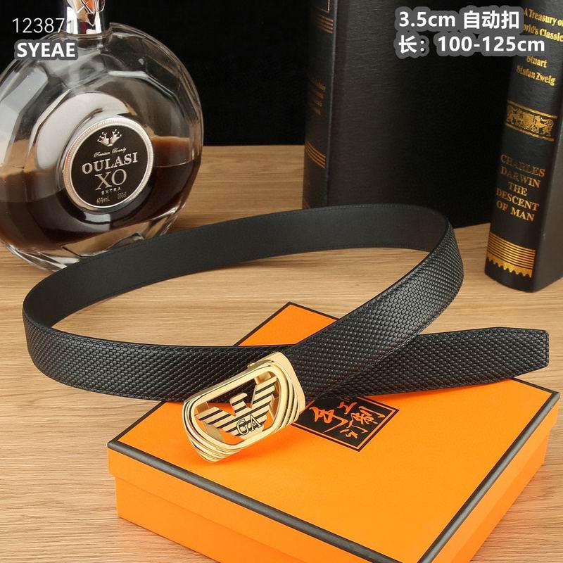 Armani belt 35mmX100-125cm 8L (96)