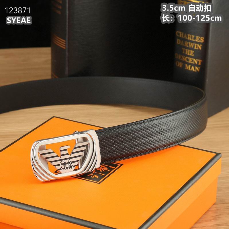 Armani belt 35mmX100-125cm 8L (99)