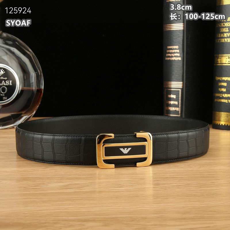 Armani belt 38mmX100-125cm 8L (10)