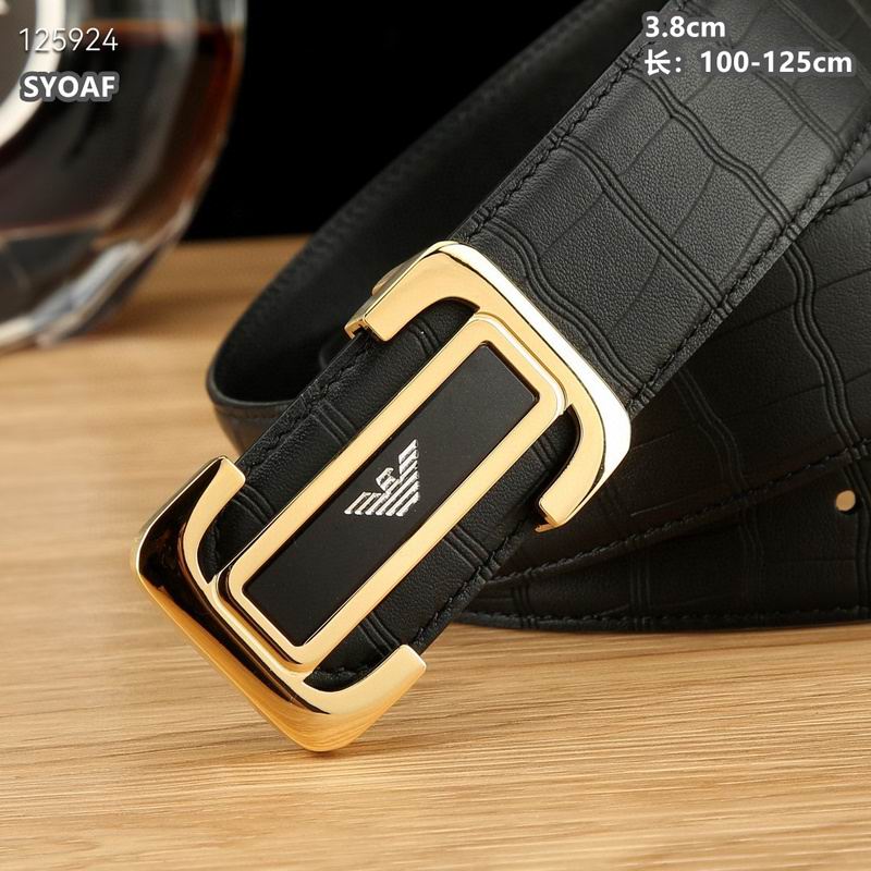 Armani belt 38mmX100-125cm 8L (11)
