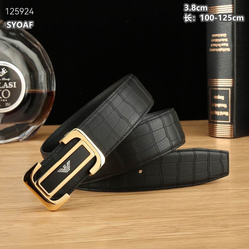 Armani belt 38mmX100-125cm 8L (12)