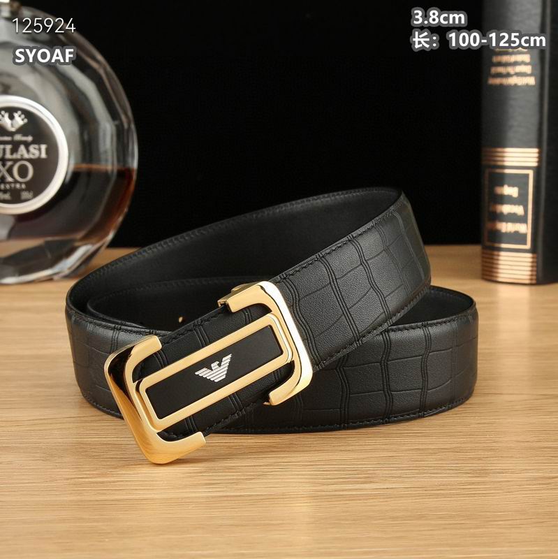Armani belt 38mmX100-125cm 8L (13)