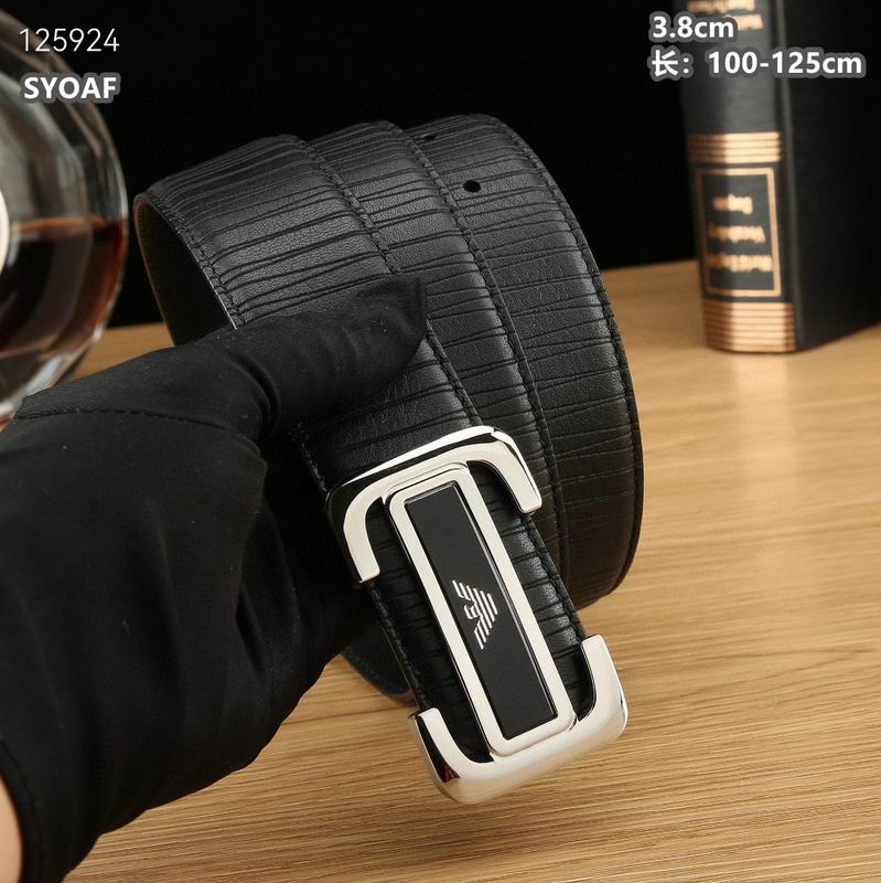 Armani belt 38mmX100-125cm 8L (15)