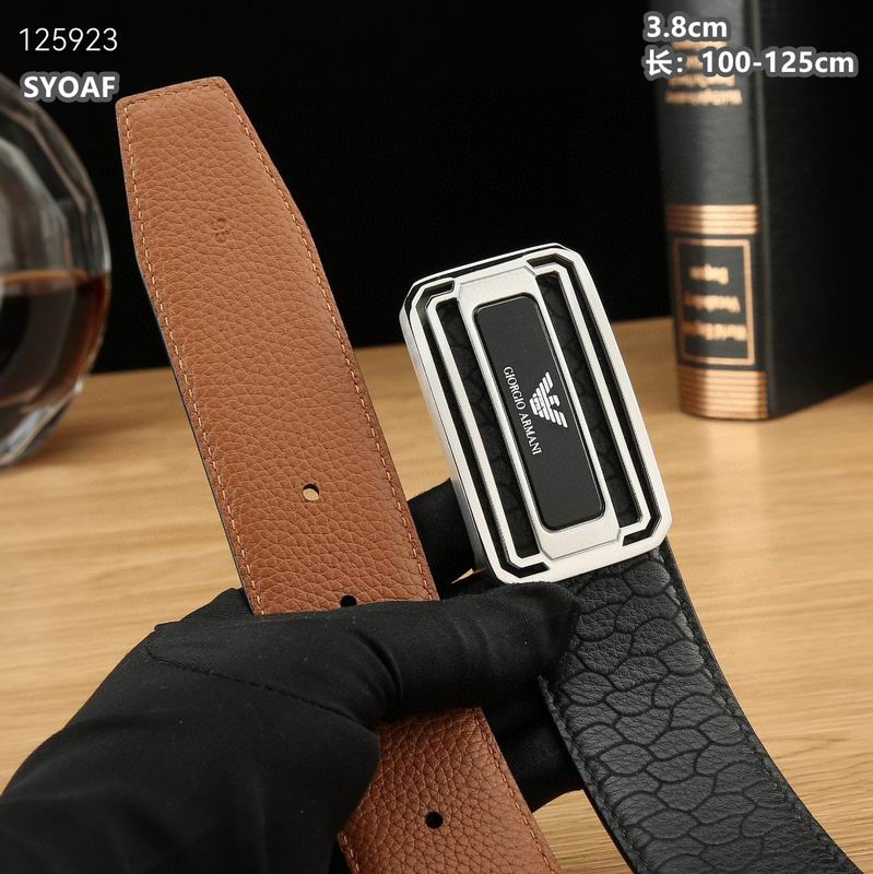 Armani belt 38mmX100-125cm 8L (23)