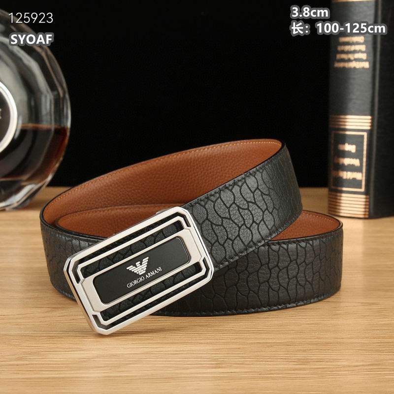 Armani belt 38mmX100-125cm 8L (25)