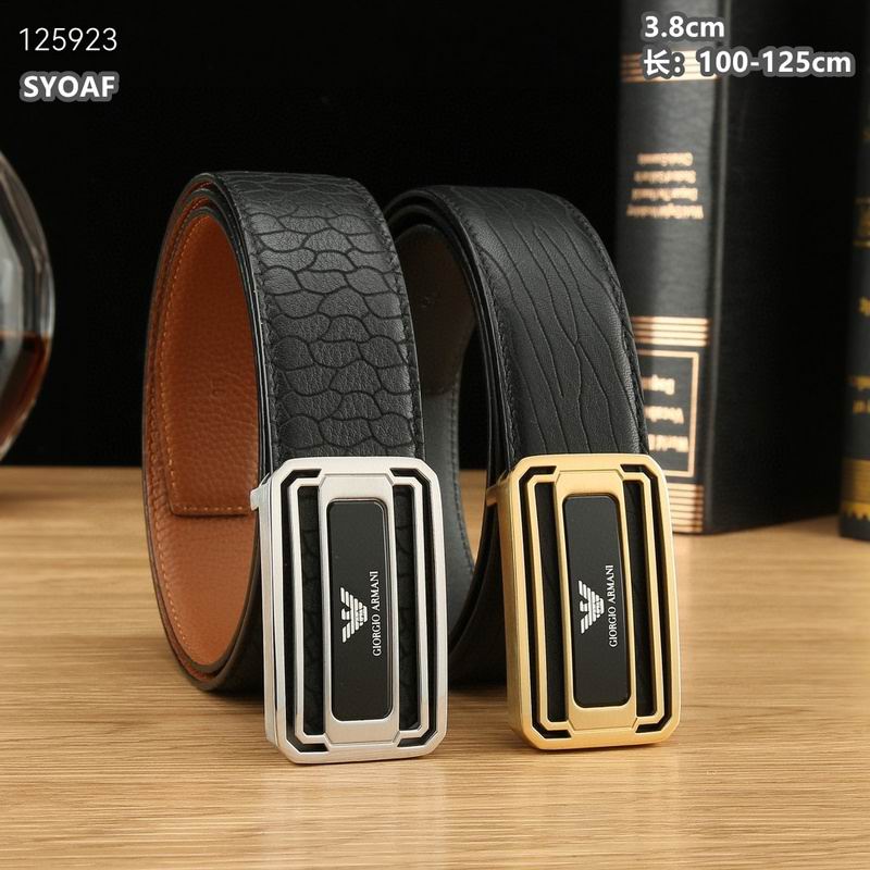 Armani belt 38mmX100-125cm 8L (27)