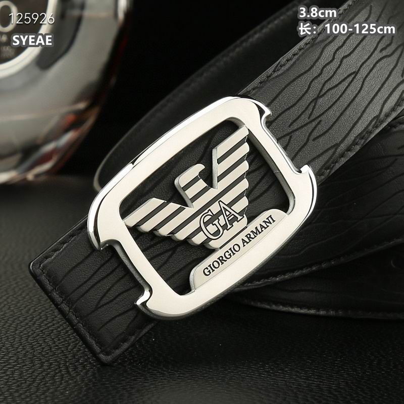 Armani belt 38mmX100-125cm 8L (29)