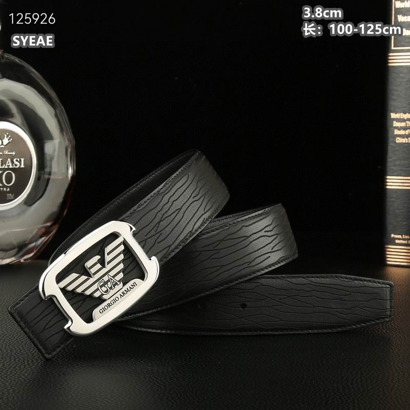 Armani belt 38mmX100-125cm 8L (30)