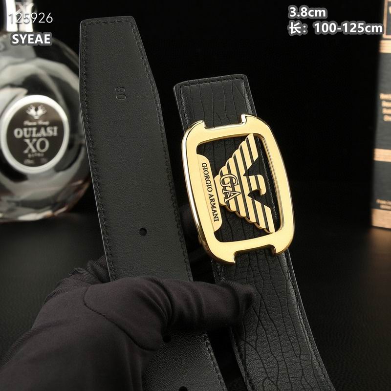 Armani belt 38mmX100-125cm 8L (32)