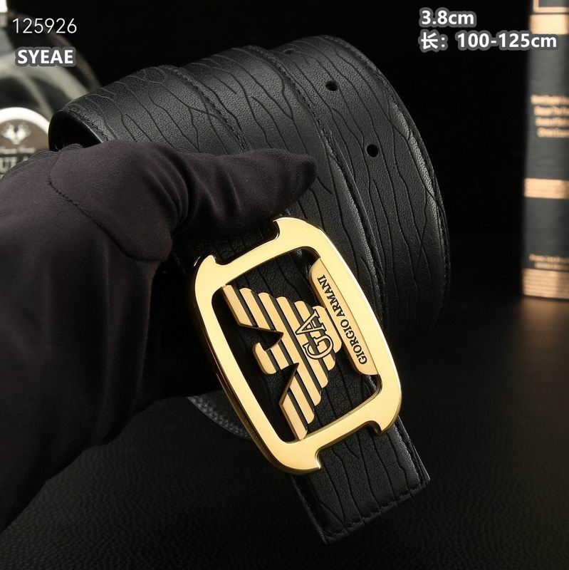 Armani belt 38mmX100-125cm 8L (33)