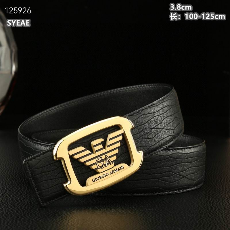 Armani belt 38mmX100-125cm 8L (34)
