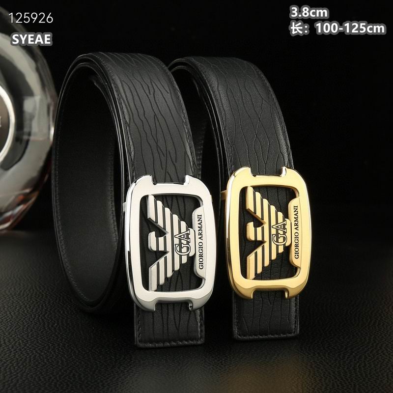 Armani belt 38mmX100-125cm 8L (36)