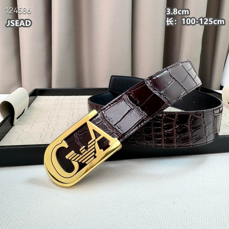 Armani belt 38mmX100-125cm 8L (38)