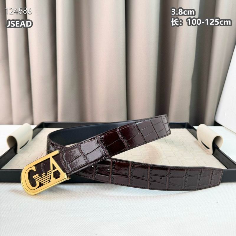 Armani belt 38mmX100-125cm 8L (39)