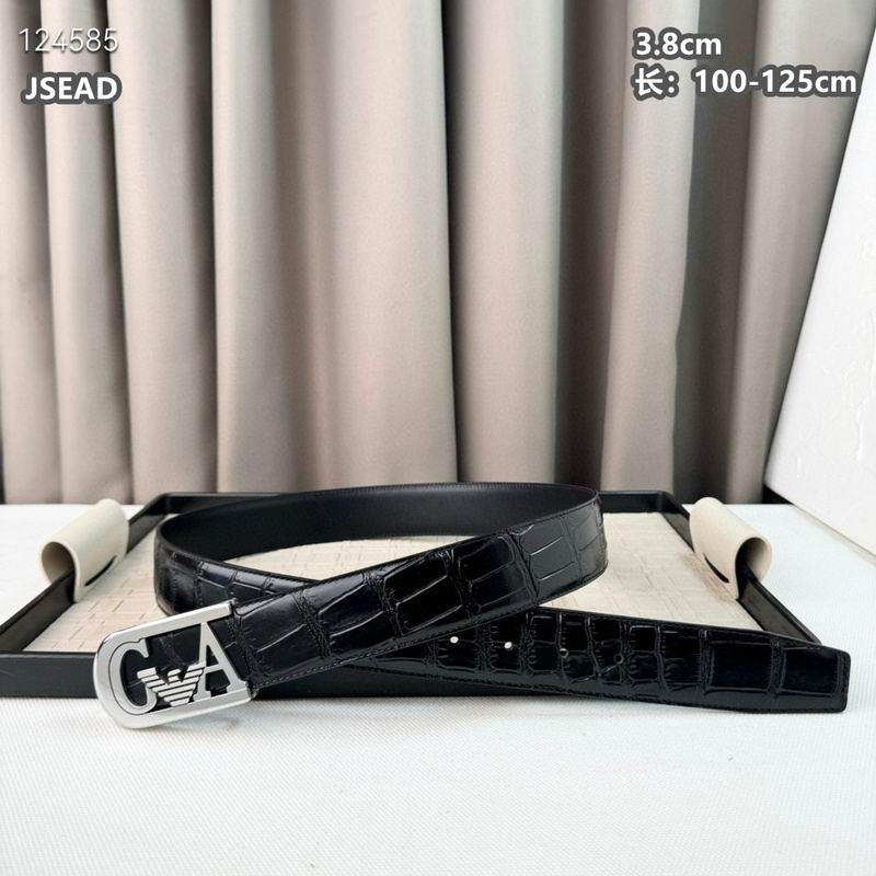 Armani belt 38mmX100-125cm 8L (43)