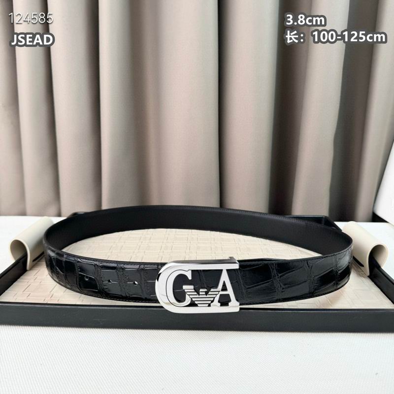Armani belt 38mmX100-125cm 8L (44)