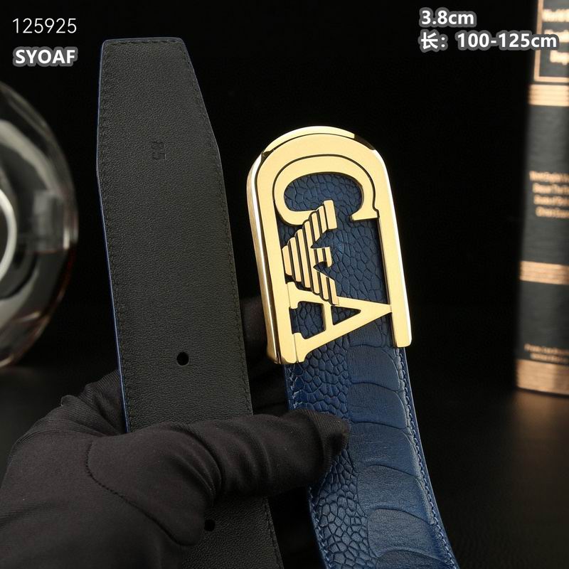 Armani belt 38mmX100-125cm 8L (5)