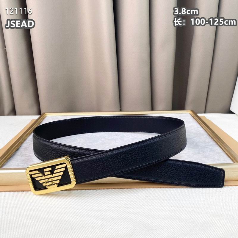 Armani belt 38mmX100-125cm 8L (56)