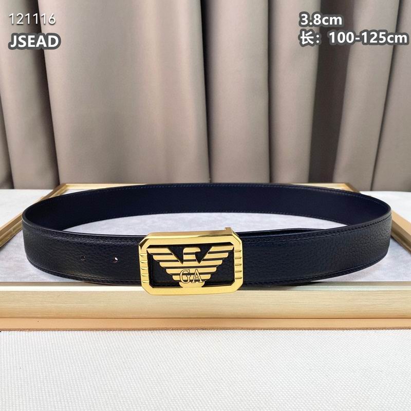 Armani belt 38mmX100-125cm 8L (57)
