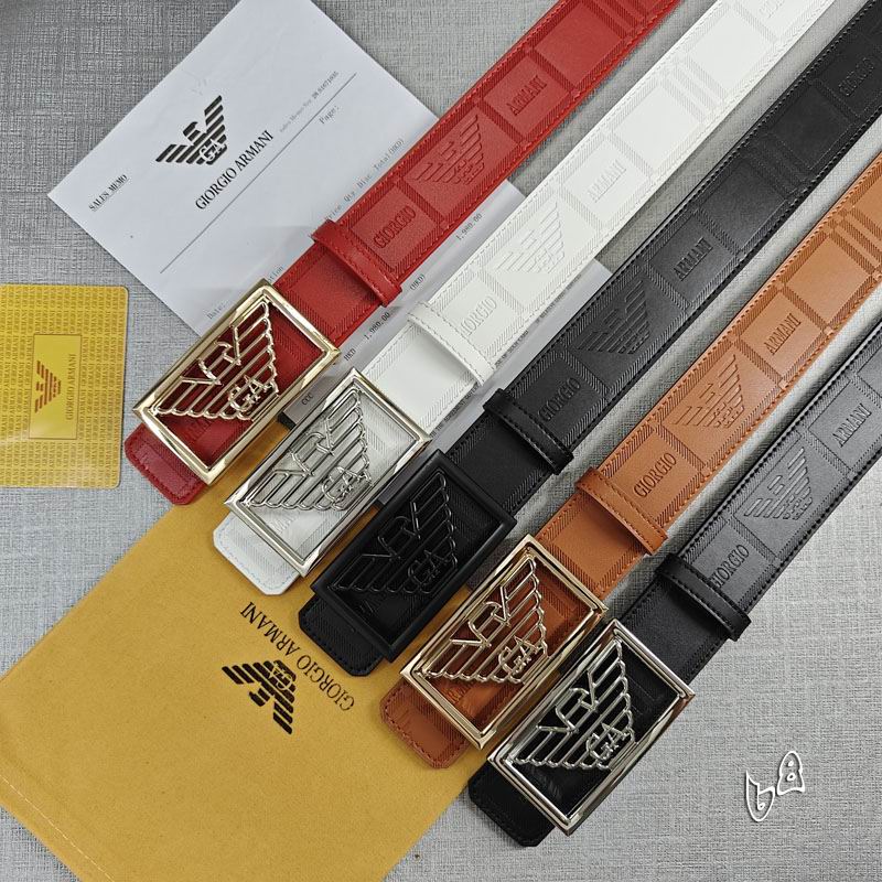 Armani belt 38mmX90-125cm lb (16)