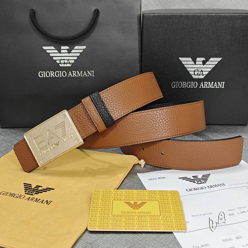 Armani belt 38mmX90-125cm lb (28)