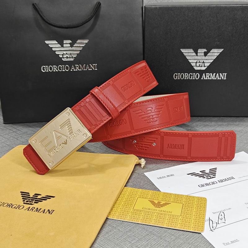 Armani belt 38mmX90-125cm lb (31)