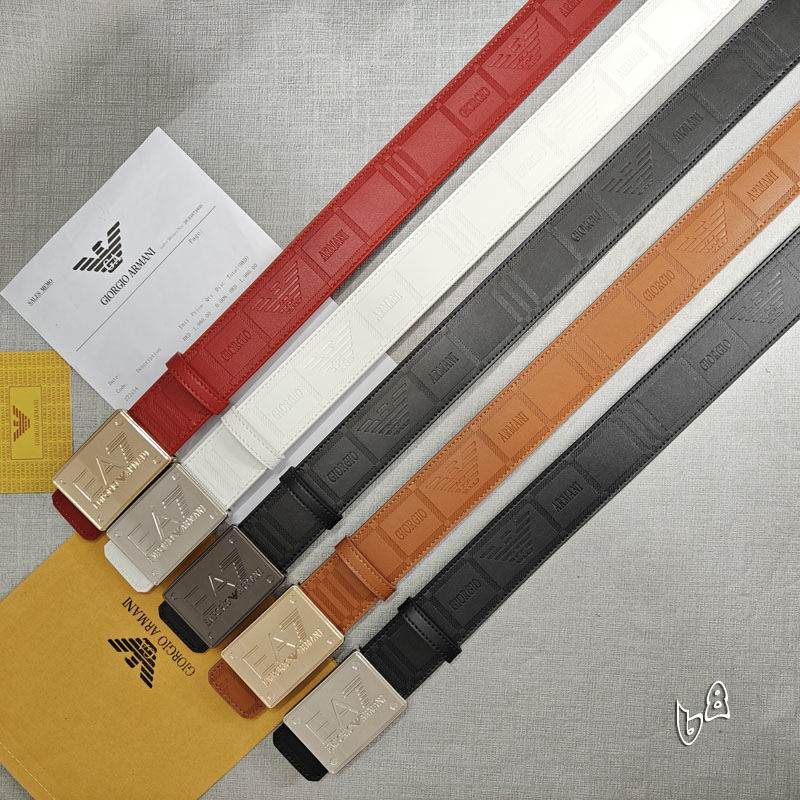 Armani belt 38mmX90-125cm lb (33)