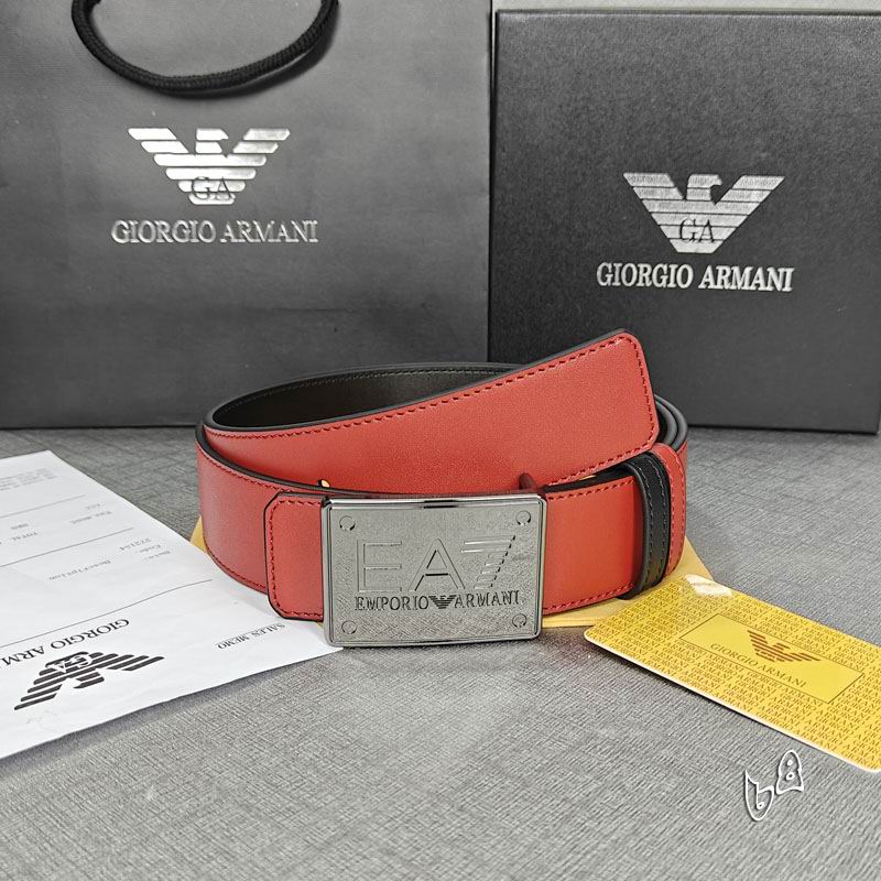 Armani belt 38mmX90-125cm lb (38)