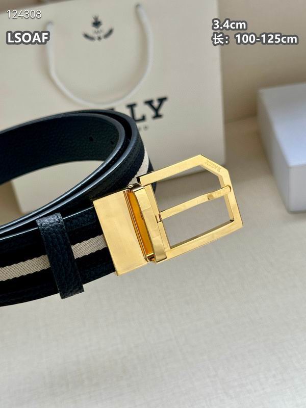 Bally belt 34mmX100-125cm 8L (53)