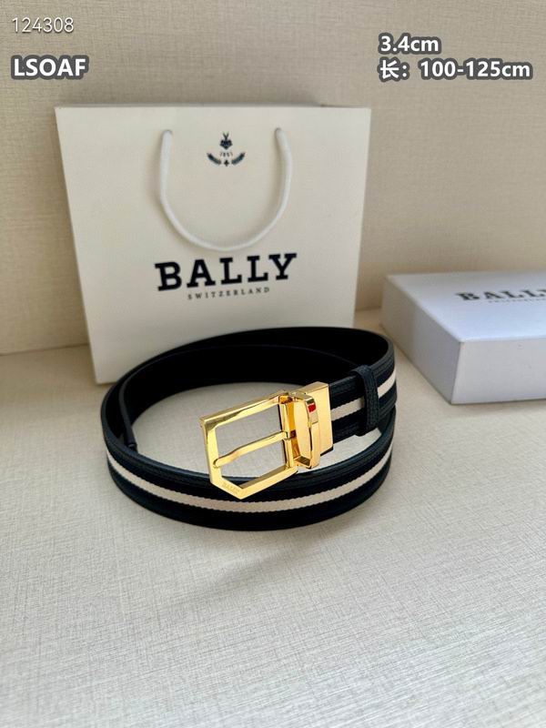 Bally belt 34mmX100-125cm 8L (55)