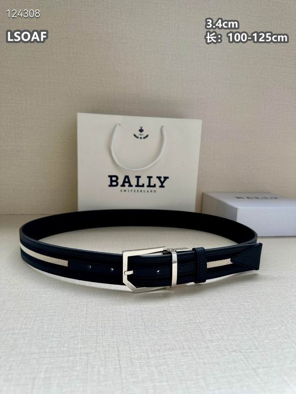 Bally belt 34mmX100-125cm 8L (60)