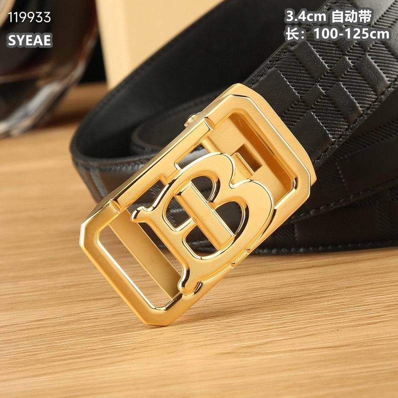 Burberry belt 34mmX100-125cm 8L (143)