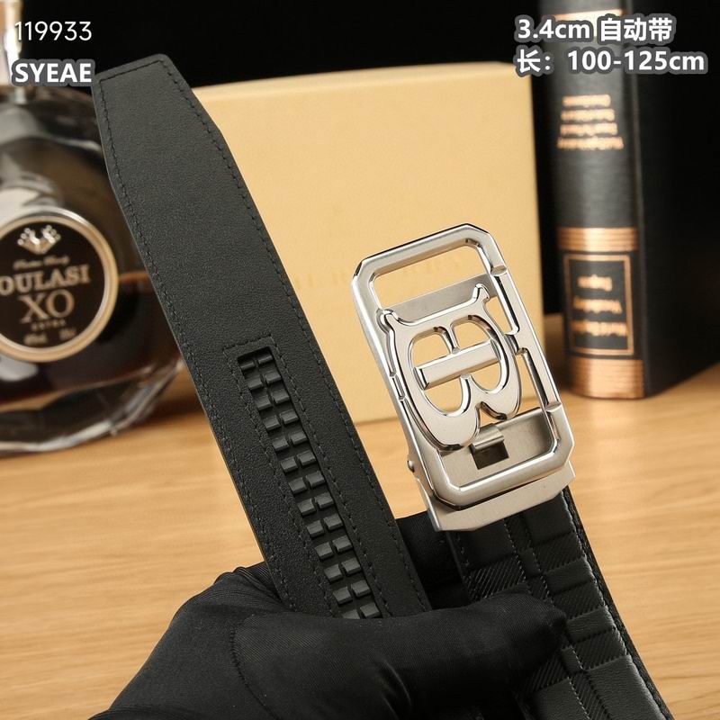 Burberry belt 34mmX100-125cm 8L (145)